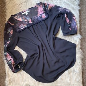 Lauren Conrad work causal blouse